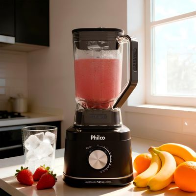 Liquidificador Philco PLQ14A 1300W 2,7L Preto / 110