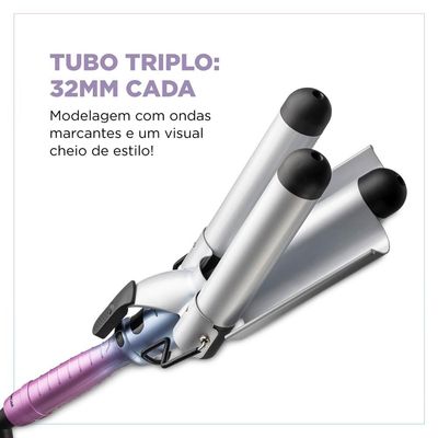Modelador de Cachos Mondial Triondas Bivolt