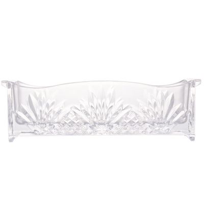 Porta Talher de Cristal Lyor Dublin Elegante Transparente