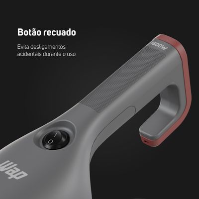 Aspirador de Pó Vertical WAP Power Speed Max 1600W 3 em 1 vermelho / 220