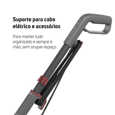 Aspirador de Pó Vertical WAP Power Speed Max 1600W 3 em 1 vermelho / 220