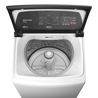 Máquina de Lavar Brastemp BWF16AB 16kg Ciclo Tira Manchas Advanced Smart Sensor Reuso de Água Branca Branco / 110