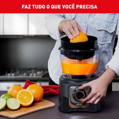 Multiprocessador Arno Multichef MP72 1000W Preto / 220