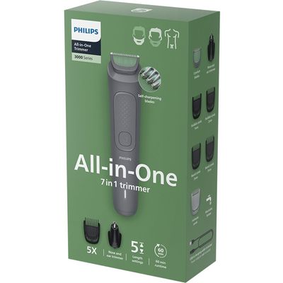 Aparador de Pelos G3911/15 Multigroom Philips Cinza / Bivolt