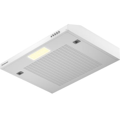 Depurador de Ar 80 cm Alto Poder de Sucção 3 Velocidades DC8PW Continental Branco / 110V