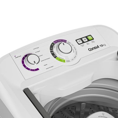 Máquina de Lavar 13 kg Dosagem Econômica Ciclo Edredom Branca CWH13AB Consul Branco / 110V