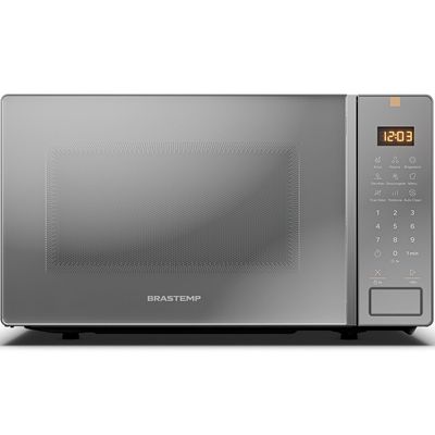 Micro-Ondas BMS23AR 23 Litros Inox Brastemp Prata / 110V