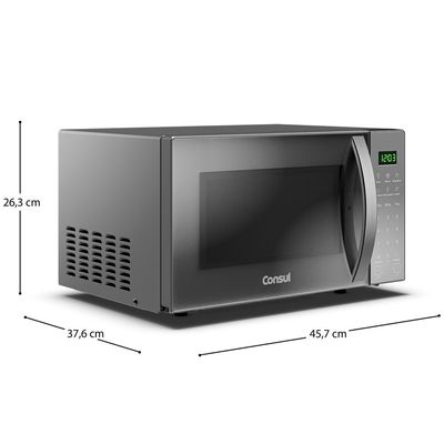Micro-Ondas CMS23AR 23 Litros Inox Consul Prata / 220V