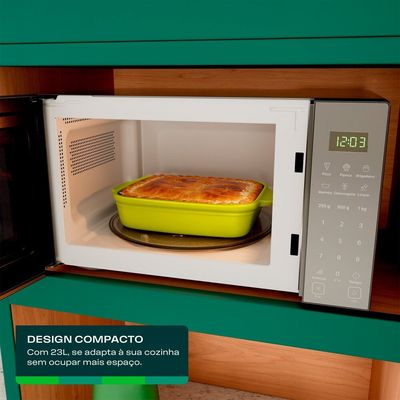 Micro-Ondas CMS23AR 23 Litros Inox Consul Prata / 110V