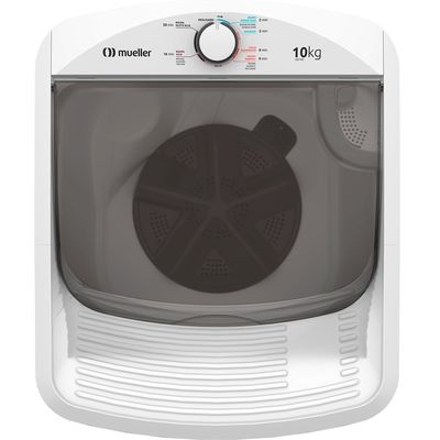 Tanquinho de Lavar Semiautomática 10 kg com Superesfregador MLT10C Mueller Branco / 110V