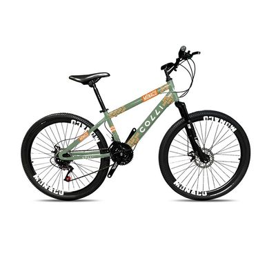 Bicicleta Colli Mônaco Aro 26 Freio a disco Quadro 13,5 - Verde Militar Verde
