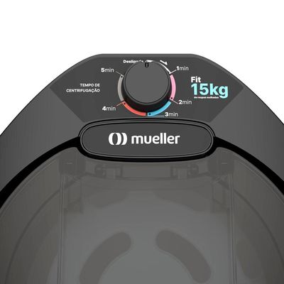 Centrífuga de Roupas FIT15 15kg Com Timer Mueller Preto / 110V