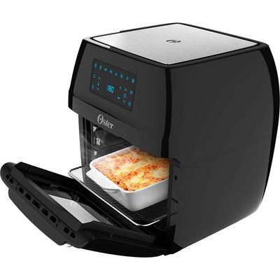 Fritadeira Sem Óleo Oster Oven Fryer 3 em 1, 1800W 12 Litros Preta - OFRT780 Preto / 220V