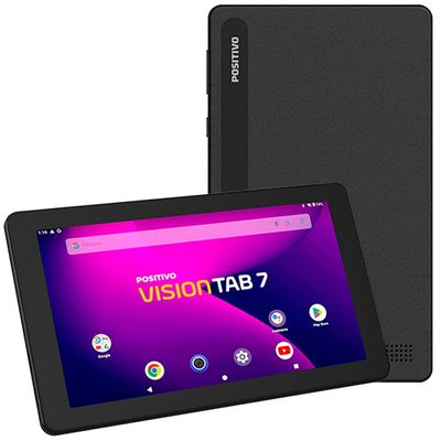 Tablet Vision Tab 7 64 GB 7 Octa-Core Wi-Fi T30764F Positivo Preto