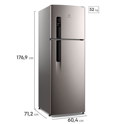 Geladeira IF41S 380L Frost Free AutoSense Inverter Electrolux Inox / 110V