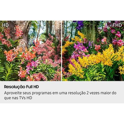 Smart TV QN43Q5FAAGXZD 43 QLED Full HD, Xbox Cloud Gaming, HDR, HDMI Samsung Preto / Bivolt