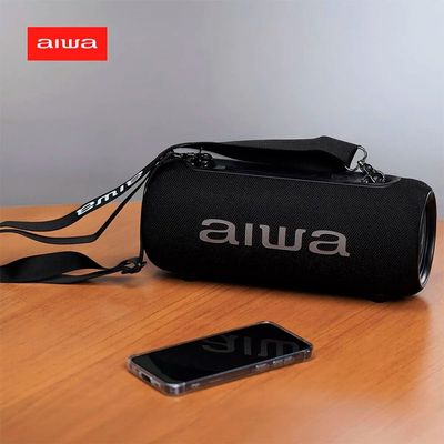 Caixa de Som Speaker 40W, Bluetooth, IPX5, AWS-SP-04-LB Aiwa Preto / Bivolt