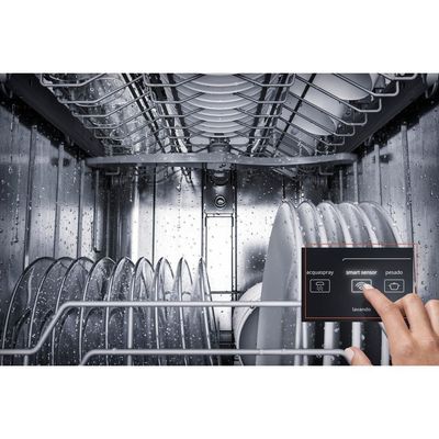 Lava-Louças Brastemp 10 Serviços Cor Inox com Ciclo Pesado e Delicado BLF10BR Inox / 220V