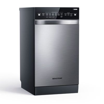 Lava-Louças Brastemp 10 Serviços Cor Inox com Ciclo Pesado e Delicado BLF10BR Inox / 220V