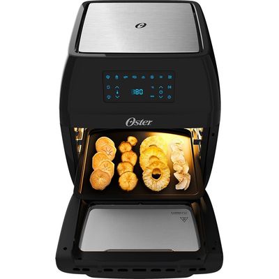 Fritadeira Sem Óleo Oster Oven Fryer 3 em 1, 1800W 12 Litros Preta - OFRT780 Preto / 220V