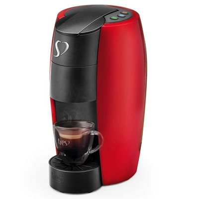Cafeteira Espresso LOV TRES Vermelha 3 Corações Vermelho / 220V