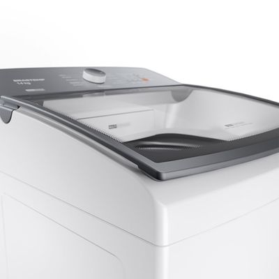Máquina de Lavar BWJ14AB 14 kg Smart Sensor Reduzir Tempo Brastemp Branco / 110V