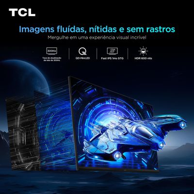 Monitor Gamer 25 Full HD TCL 25G64 QD-Mini LED 300Hz