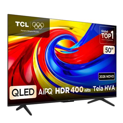 Smart TV 50" 4K TCL P7L QLED Google TV