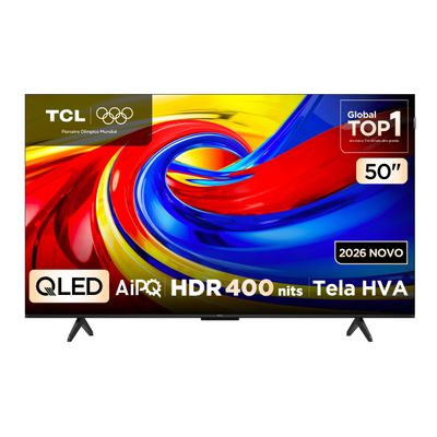 Smart TV 50" 4K TCL P7L QLED Google TV