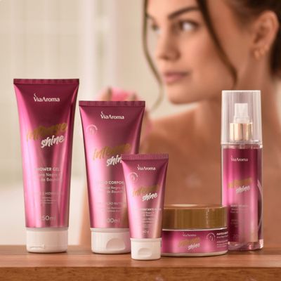 Body Splash Desodorante Intense Shine Via Aroma - 200ml