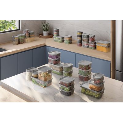 Kit Potes Herméticos Electrolux 10 Peças Modulares