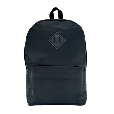 Mochila Poliéster Preta 30x42x13.5cm CV255413 Loffice UNICA