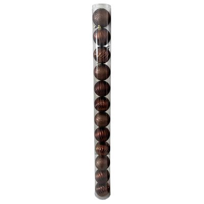 Tubo Bola Natal 6cm c 12 CV244569 Cazza Mr UNICA