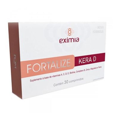 Suplemento P/Cabelos E Unhas Fortalize D 30 Comprimidos