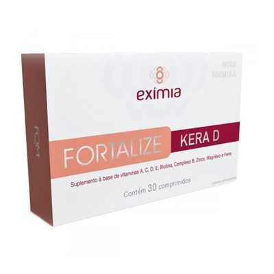 Suplemento P/Cabelos E Unhas Fortalize D 30 Comprimidos