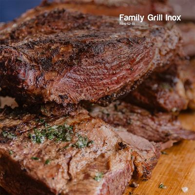 Forno Elétrico 52L Family Grill Inox Mondial Preto/Inox 1800W - FRN-52-BI 220V