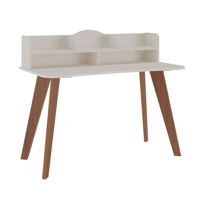 Escrivaninha Sofia Off White e Cedro