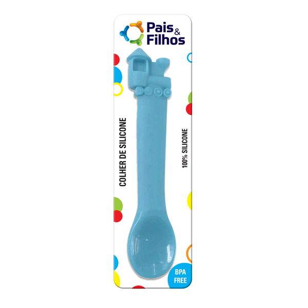 Colher Diversão Azul 2574 Play&Fun Colher Diversão Azul 2574 P&F