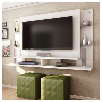 Painel Elite para TV até 55 Polegadas Caemmun Branco Fosco