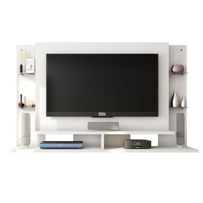 Painel Elite para TV até 55 Polegadas Caemmun Branco Fosco