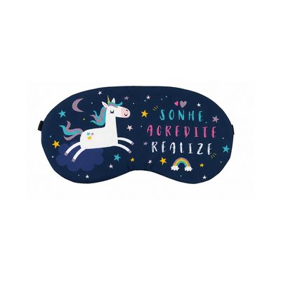 Mascara para dormir Sonhe Acredite Realize Azul Escuro - Tasco