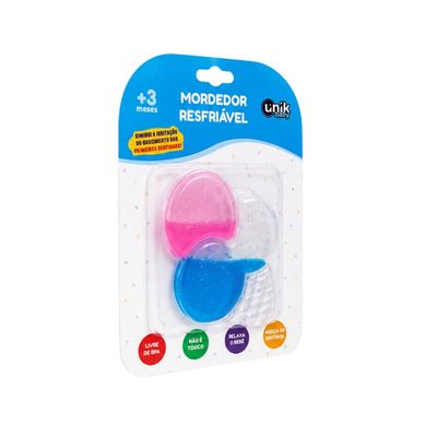 Mordedor de Silicone Resfriável Sorvete Colors - Unik