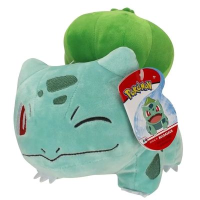 Pelúcia Pokémon Bulbasaur 17cm Olho Piscando - Sunny
