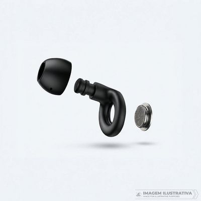 Protetores Auriculares Earplugs Shield Calm para Redução de Ruído - Preto - Gshield