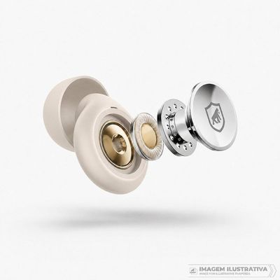 Protetores Earplugs Shield Calm Redução de Ruído - Bege - Gshield