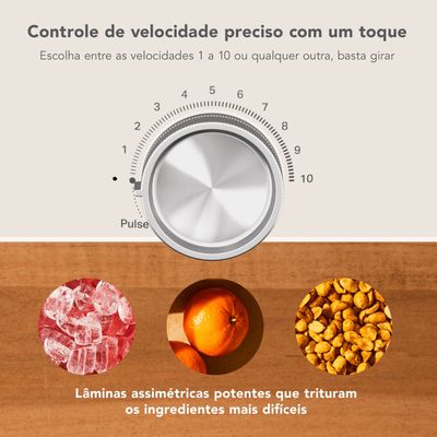 Liquidificador KitchenAid KUA20AV 10 Velocidades Vermelho 110V