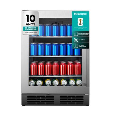 Frigobar Hisense Beverage Cooler HBL-14W1ANQRI 152L