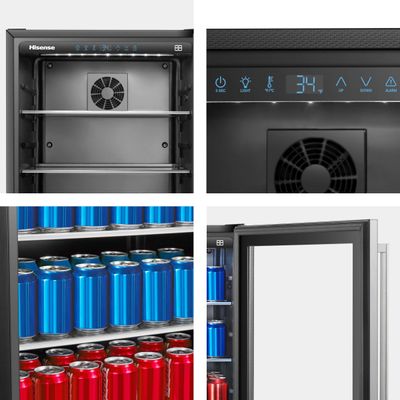 Frigobar Hisense Beverage Cooler HBL-14W1ANQRI 152L