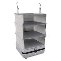 Organizador para Viagem Quadrado Euro Home Cinza