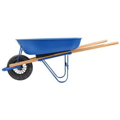 Carrinho de Mão Tramontina 50L Plástico Azul com Pneu